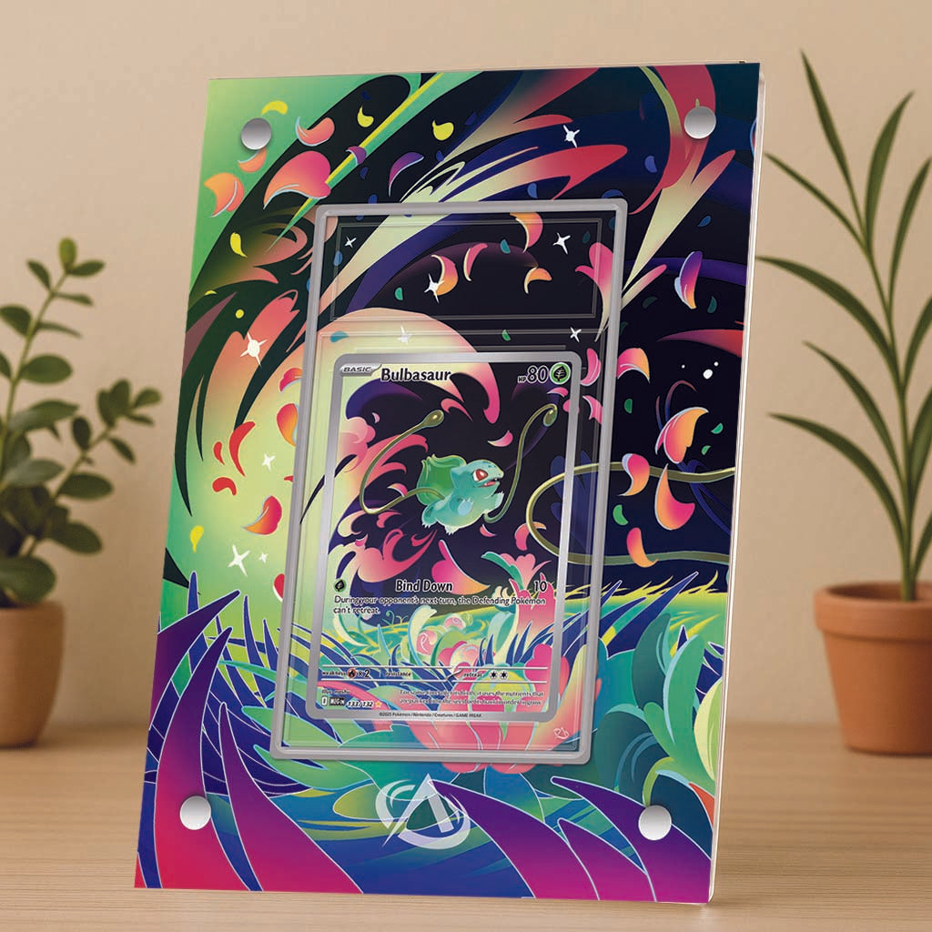 Cadre UV Premium Bulbizarre AR MEGA1