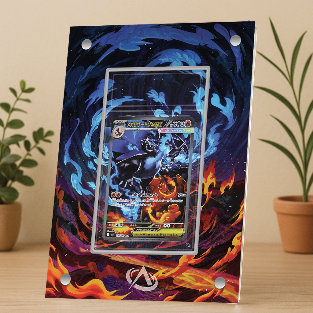 Cadre UV Premium Méga Dracaufeu X ex ME02