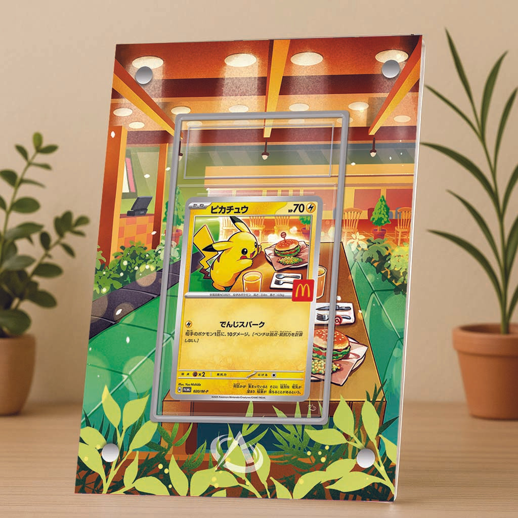 Cadre UV Premium Pikachu Promo Mc Do.