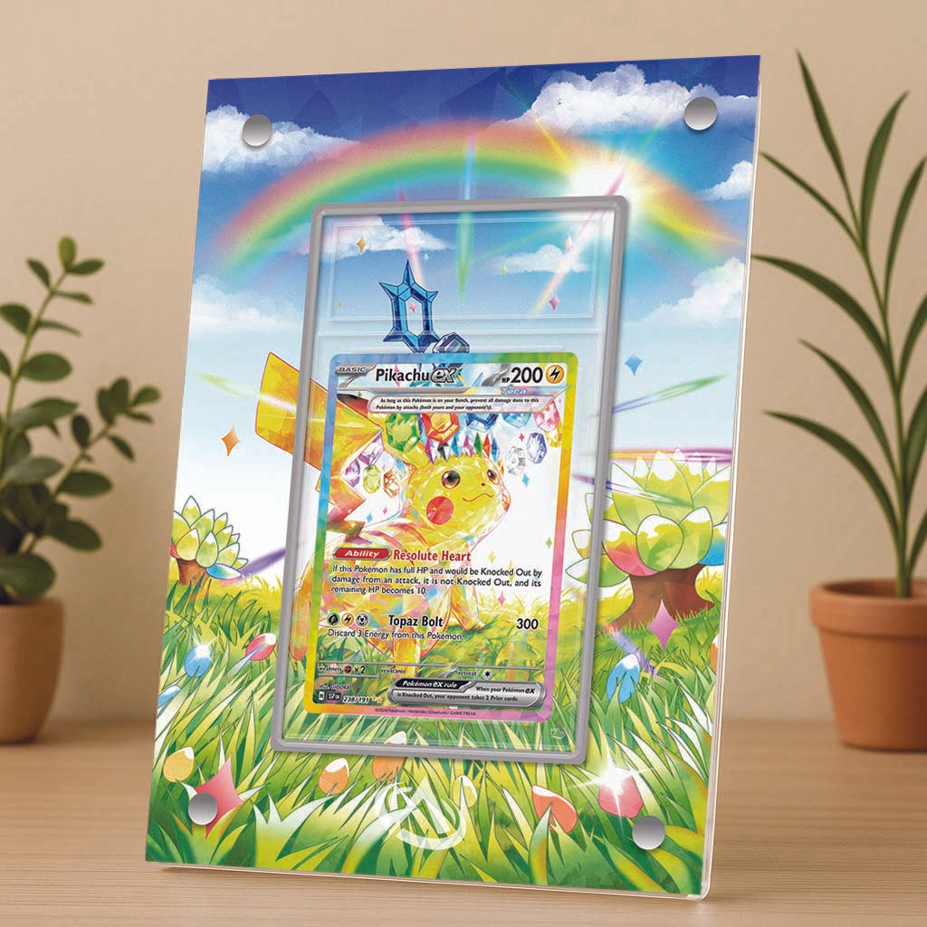 Cadre UV Premium Pikachu ex Alt. SV8