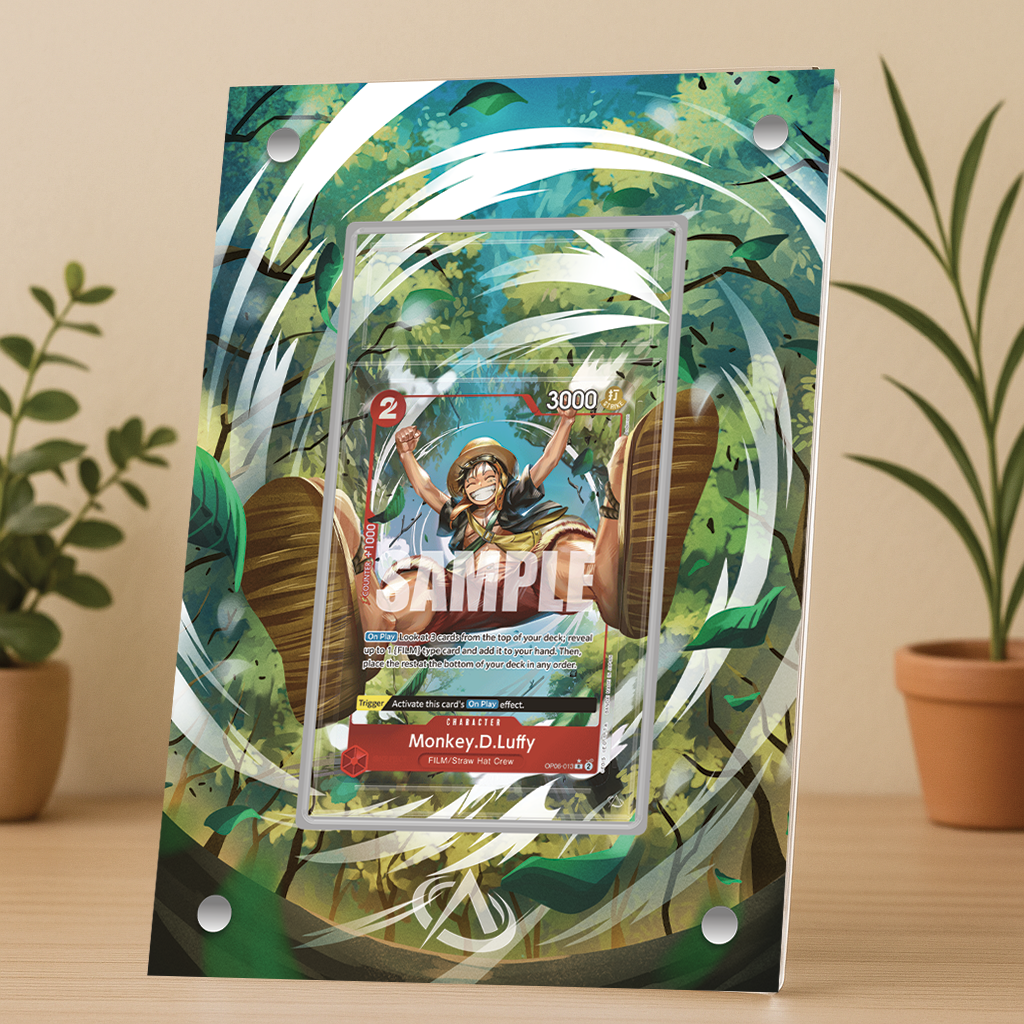 Cadre UV Premium Monkey D. Luffy OP06 Alt. Art