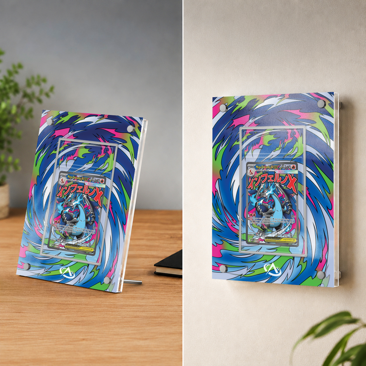 Cadre Magnétique Méga Dracaufeu X ex PROMO