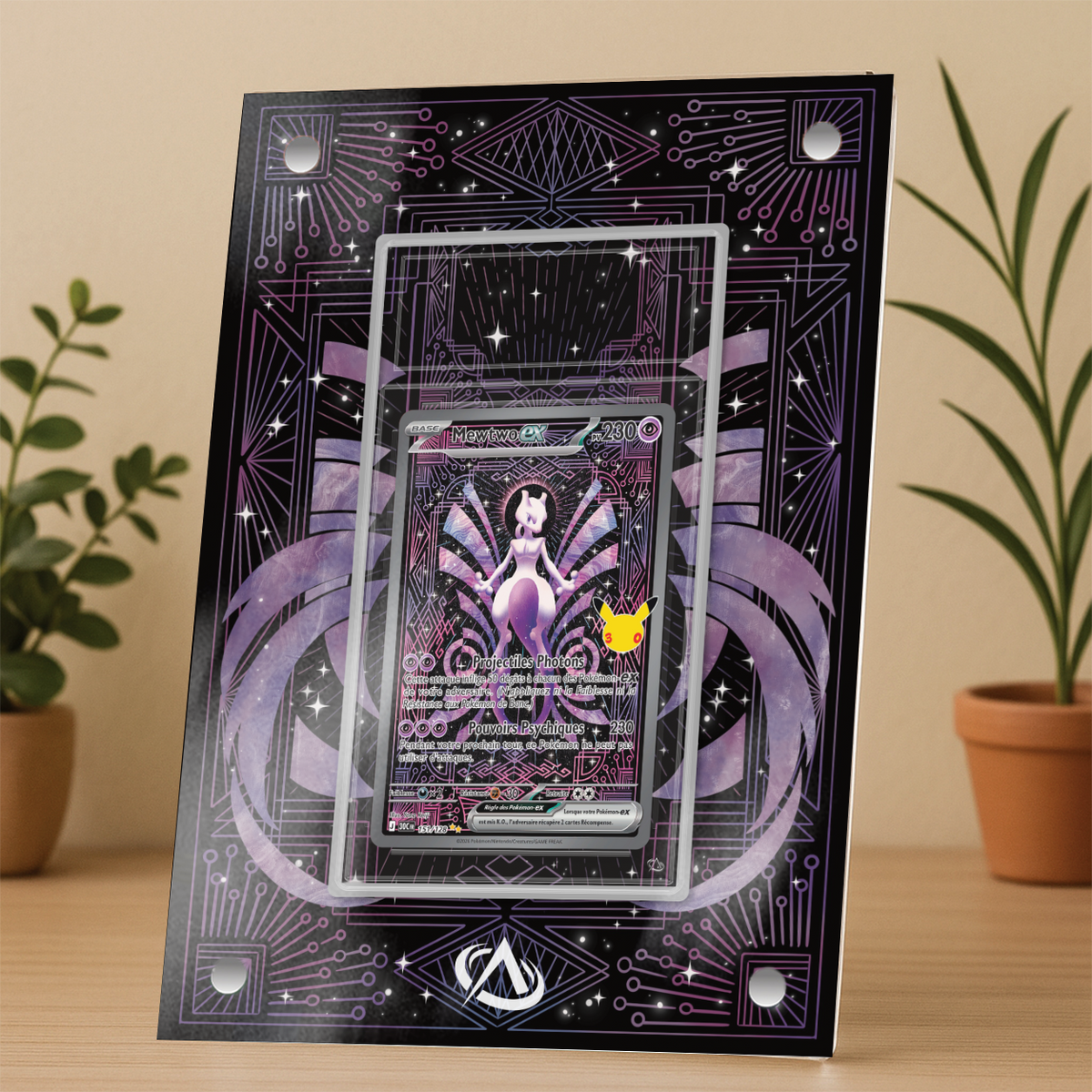 Cadre Magnétique Mewtwo ex SAR 30 ans