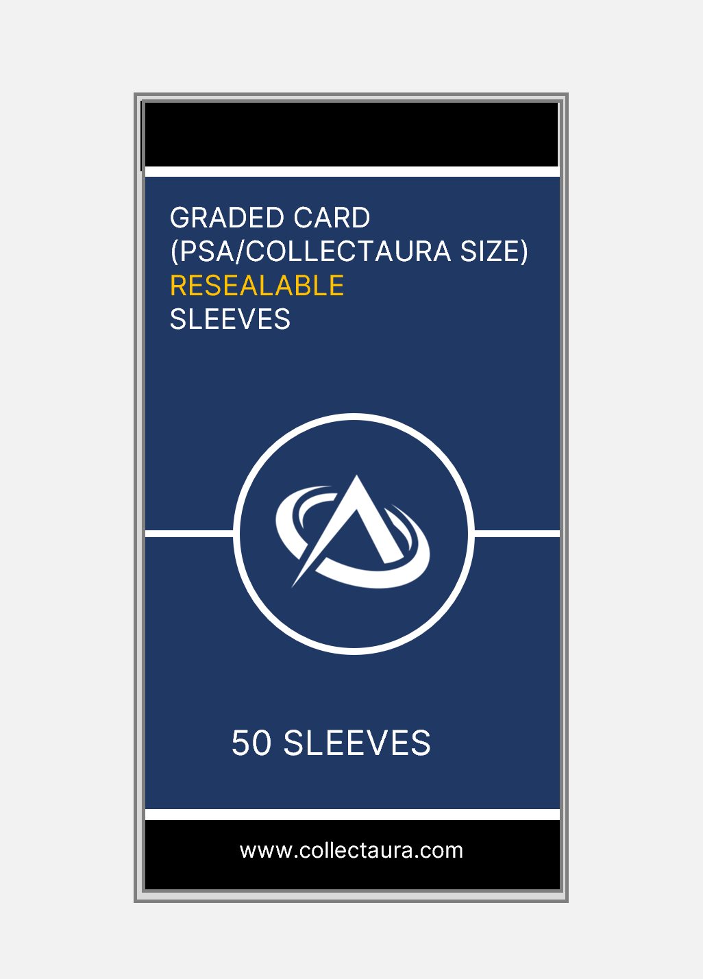 Paquet de 50 sleeves de boitier (CollectAura / PSA)