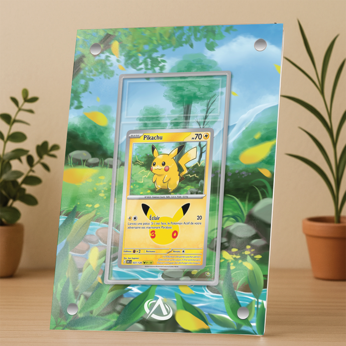 Cadre Magnétique Pikachu 30 ans - 01/30
