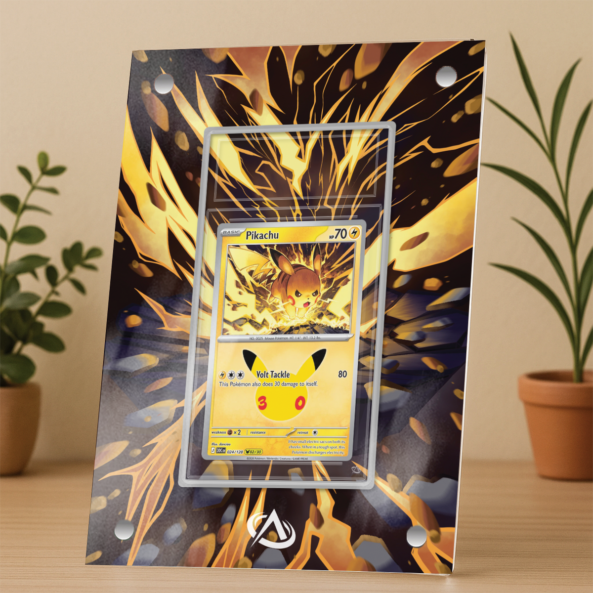 Cadre Magnétique Pikachu 30 ans - 02/30