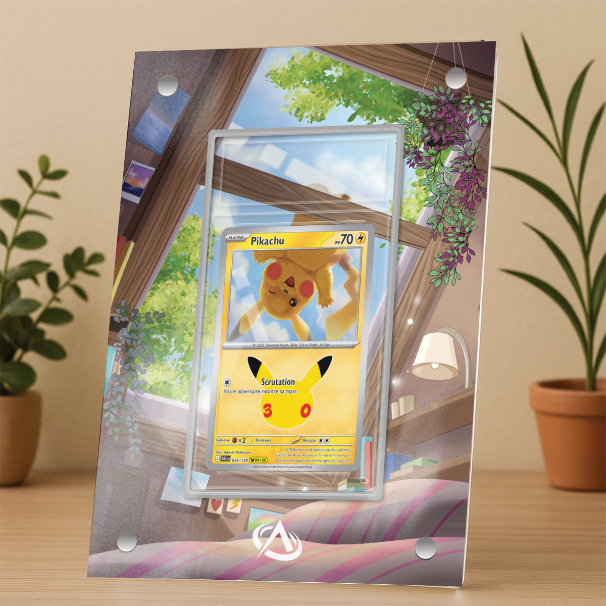 Cadre Magnétique Pikachu 30 ans - 04/30
