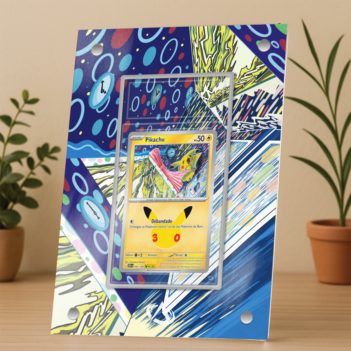 Cadre Magnétique Pikachu 30 ans - 10/30