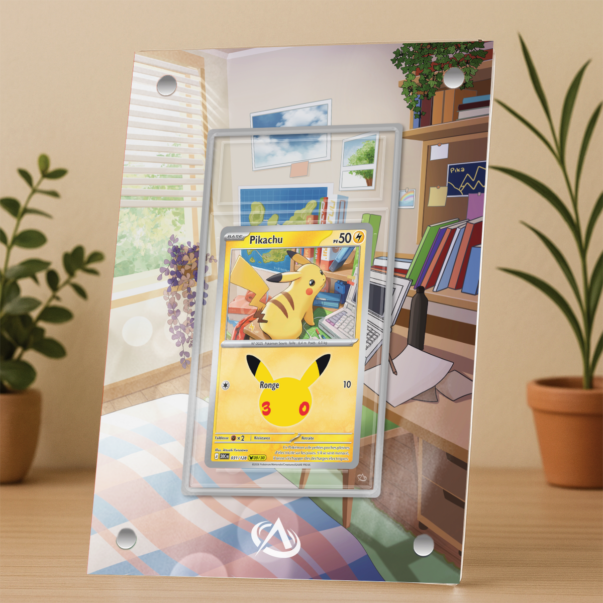 Cadre Magnétique Pikachu 30 ans - 09/30