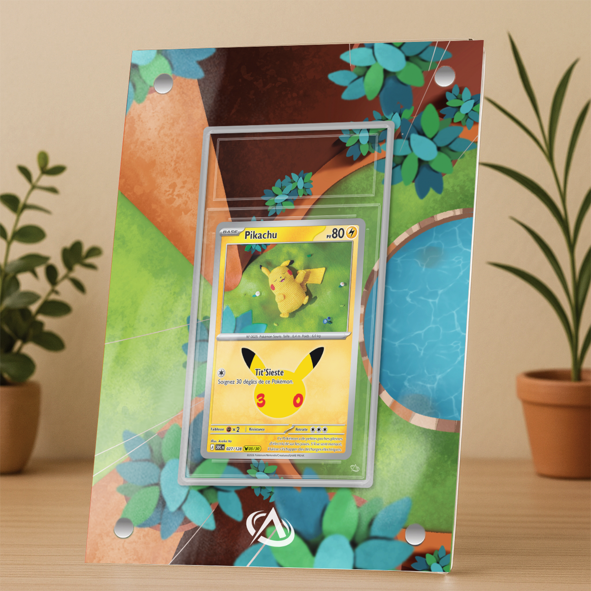 Cadre Magnétique Pikachu 30 ans - 05/30