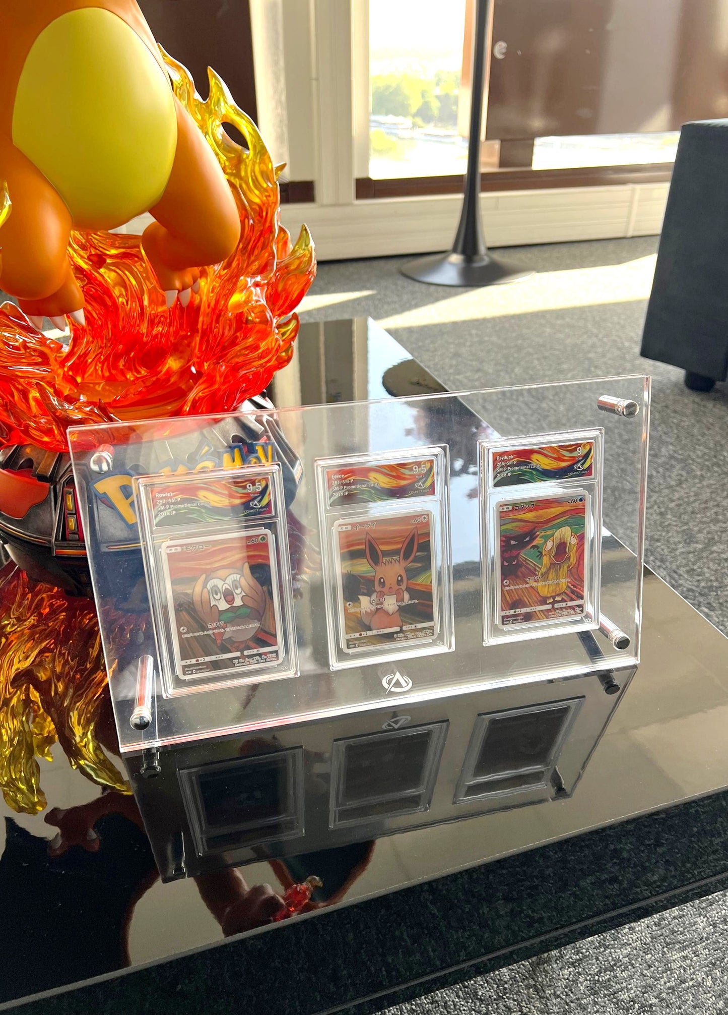 Cadre de présentation pour 3 boîtiers