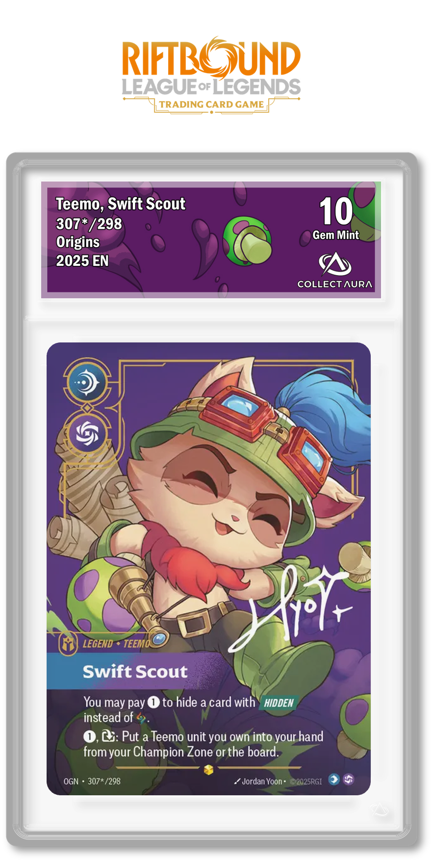 Boîtier CollectAura - Teemo - Riftbound