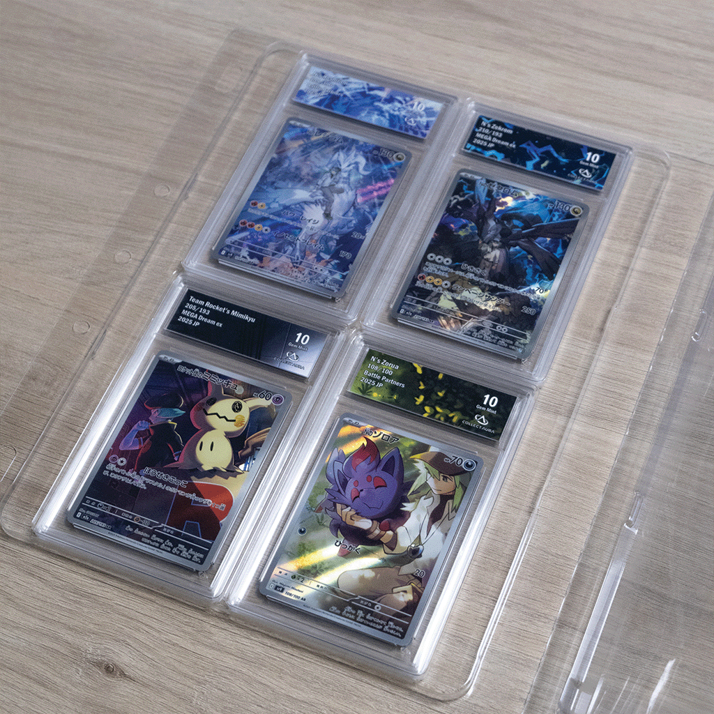 1 page de classeur pour cartes gradées